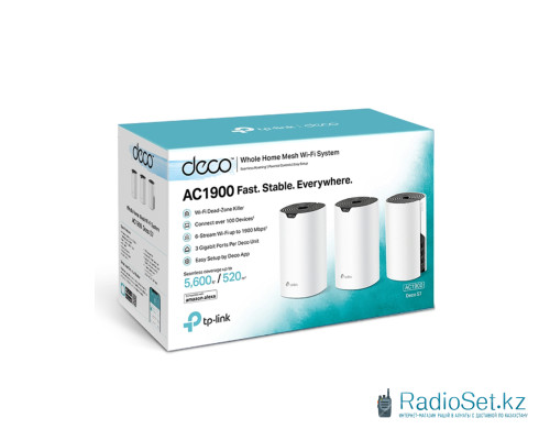 Домашняя Mesh-система Wi-Fi 5 TP-Link Deco S7 (3-pack)